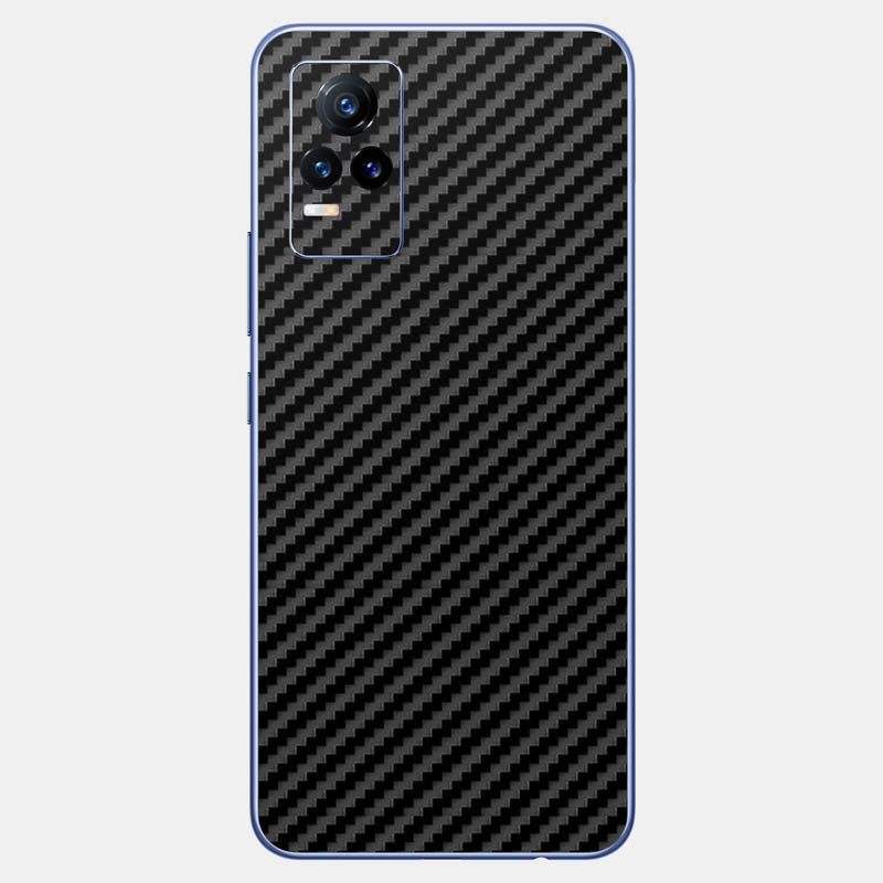 Carbon Fibre Black Glass Back