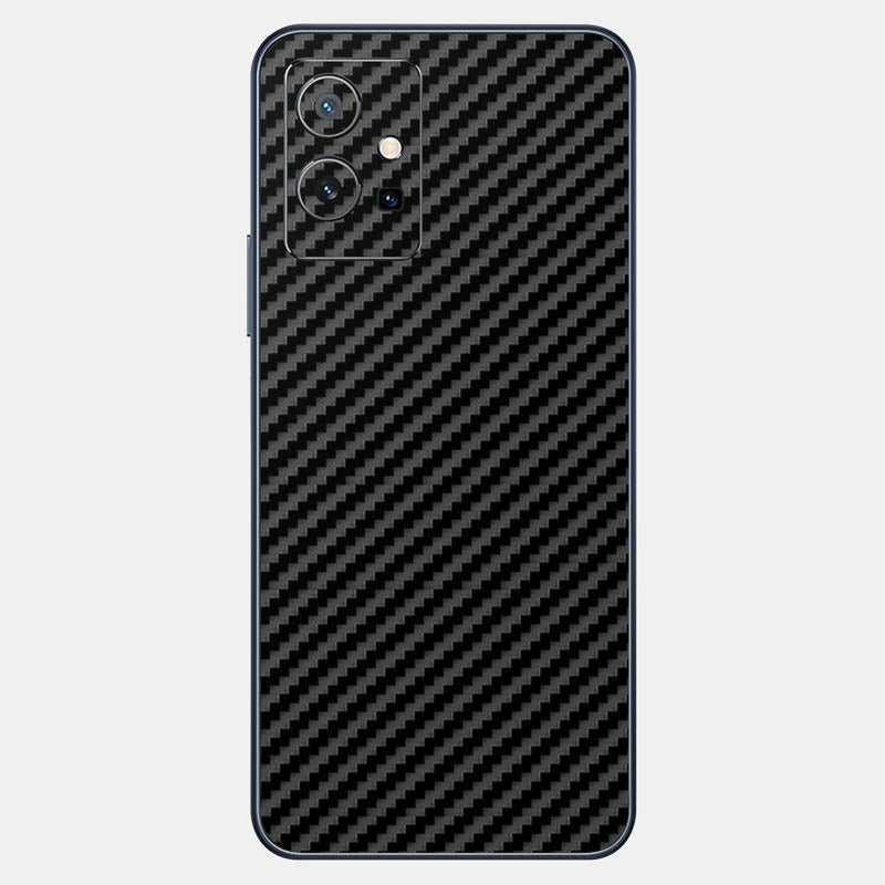 Carbon Fibre Black Glass Back