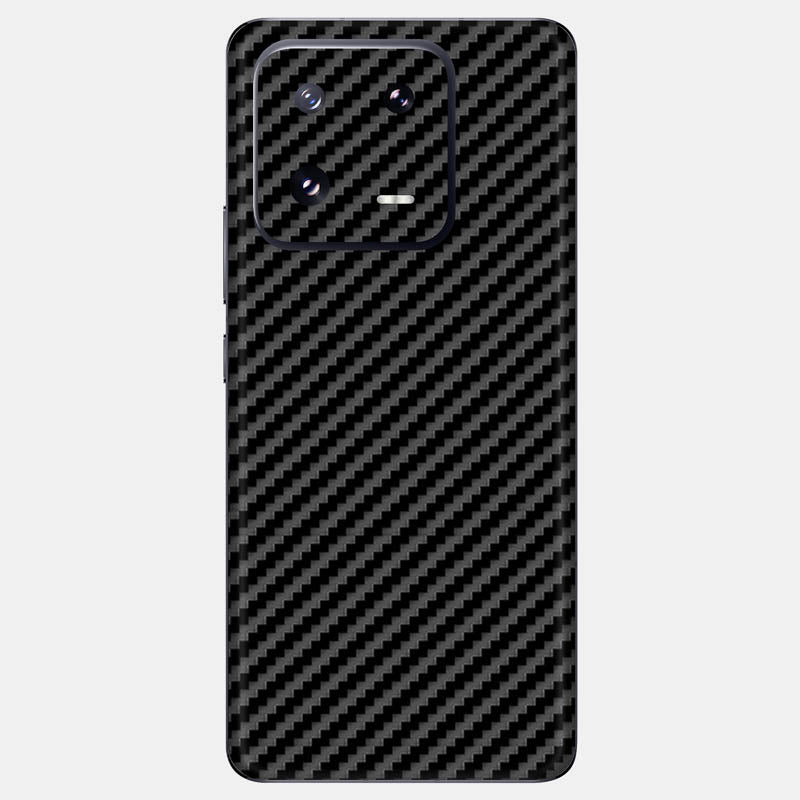 Carbon Fibre Black Glass Back